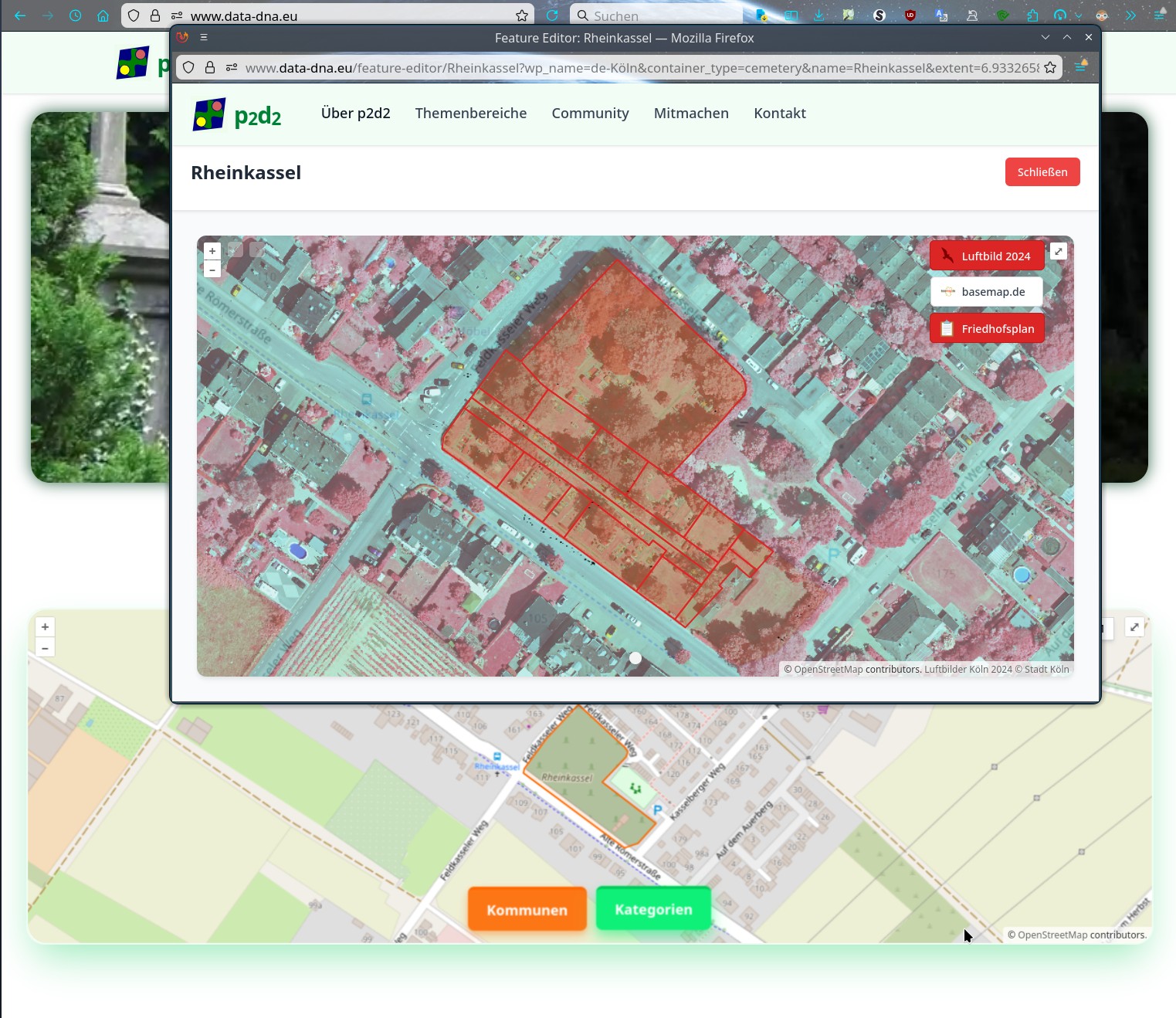 Friedhof Rheinkassel ausgewählt